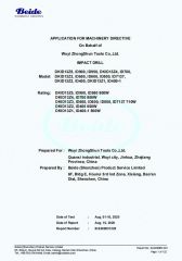 IMPACT DRILL CERTIFICATE 2 certificate of WUYI KRAIN TOOLS CO., LTD. – certificate photo, supplier certificates section