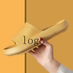 Processing Customized Small Wholesale EVA Couple Home Sandals Slippers Summer Burst Slippers - Image 3