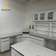 Customized Laboratory Work Benches Modern School Medical Chemical Biology Laboratory Bench - Image 6