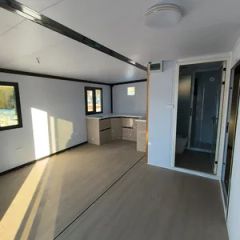 Cheaper Fast Install Fully Furnished Prefab Steel 2 Bedroom 1 Bath Foldable Expandable Container House - Image 6