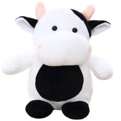 Plush Toy Custom Animal Cow Stuffed Factory Wholesale Toys Size Medium Origin China Model NO. B-c Gender Unisex Filling Cotton - Qingdao Fun Sports Co., Ltd.