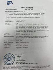 Reach-2 certificate of Shenzhen BEXKOM Electronics Co., Ltd. – certificate photo, supplier certificates section