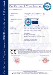 Pellet machine CE- Vic Machinery-1 certificate from Henan VIC Machinery Co., Ltd.