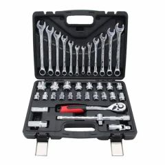 Wholesale Household Auto Repair 37PCS Heavy Duty Socket Wrenches Set Hand Tools Set - Image 2