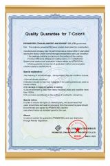 guarantee quality for T-color certificate from RUNWOO (TIANJIN) NEW MATERIAL TECHNOLOGY CO., LTD
