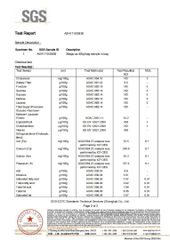 Premium Chlorella Pyrenoidosa Tablets certificate from XI’AN SPRINGJIA BIO-TECHNIQUE CO.LTD