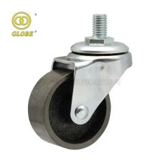 2.5 Inch Threaded Stem Nylon Furniture Caster Mini Castor Wheels - Image 6