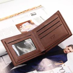 Factory Directly Supplies Men′ S Leather Short Wallets MOQ 50PCS Model C555 Season All Material PU Gender Men's Model NO. - Image 4