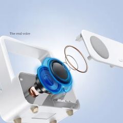 Mini Clock Outdoor Handheld Portable Square Dance Wireless Charging Smart Bluetooth Speakers - Image 4