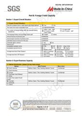 Company scale certificate from Foshan Dream Gate Furniture Co., Ltd.