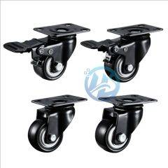 Heavy Duty Casters Aluminum Core PU Caster Wheels Swivel Caster - Jinan Hongsheng Industry Development Co., Ltd