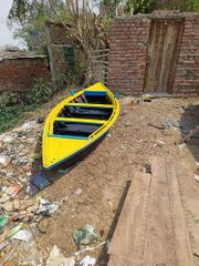 Petrol Powered FRP Boats Color White Power Source Petrol Material Fiber Reinforced Plastic Surface Finish Smooth And - Image 3
