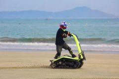 72V Lithium Battery Electric ATV with Track - Image 1
