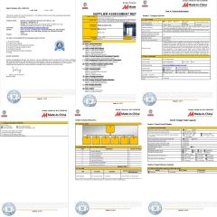 Certification from Made-in-China certificate from Guizhou Xinyang Branch Industry And Trade Co., Ltd