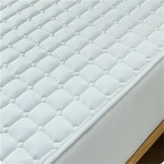 Quilted Mattress Topper Pad Cover Size King Origin China Pattern Solid Filling Cotton Technics Woven Material Cotton Payment Tt or LC - Image 4