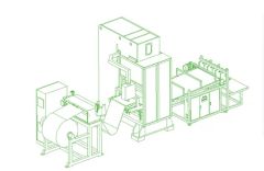 Semi-Automatic Aluminum Foil Lunch Box Production Line (manual stacking) - Image 3