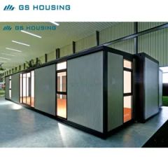 Steel Frame Worker Dormitory Modular Prefabricated Container Expandable Container House Foldable Container House Prefab Villa Prefabricated House - Image 5