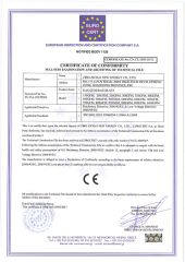 CE certificate for gas generator certificate from Zibo Zichai New Energy Co., Ltd.