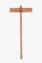 Copper Coated Earthing Rod Brand E-Link Diameter 24mm Finishing Coated Length Of Rod 3 meter Copper Coating 250 micron Tensile Strength 600 - Image 1