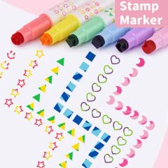 Amazing Marker Pens - Color Changing Highlighter Pen Art - Create 3D Lettering or Write Secret Messages - Image 4