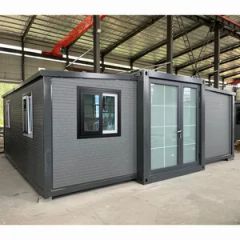 Strong Load-Bearing Capacity Double-Wing Expandable Prefabricated Container House for Kiosks - Asen Prefab House Company Limited