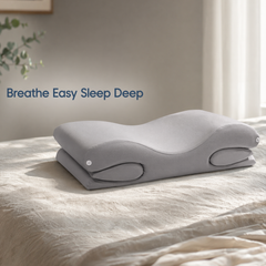 Customized Wholesale Memory Foam Sleeping Pillows Compressed Roll Packed Low MOQ Spine Alignment Health Bed Cushion - Image 1