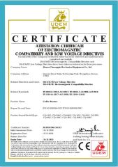 CE certificate from Henan Chuang Qin Mechanical Equipment Co., Ltd.