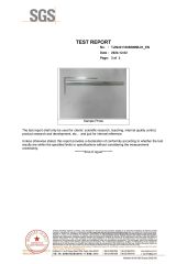 TEST REPORT certificate of Shandong Huayou Steel Co., Ltd. – certificate photo, supplier certificates section