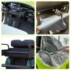 Golf Equipment 6 Seater Electric Golf Cart Origin China Trademark MK Seat Customized Power 600-1700W Motor 48V 3.5kw Battery 48V - Image 6