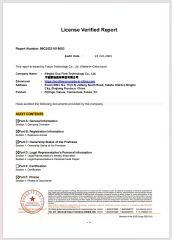 SGS OCO certificate of NINGBO OCO FLOW TECHNOLOGY CO., LTD. – certificate photo, supplier certificates section