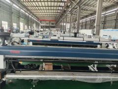 in Stock Glass Fiber Filament Net Machine High Speed Rapier Loom Weaving Textile Machine Shuttless Power Loom Electronic Dobby - Image 1