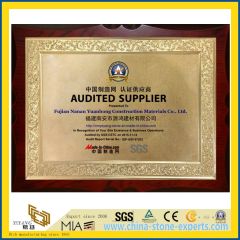 2015 SGS Certificate of Fujian Yuanhong Construction Materials Co., Ltd. with YEYANG Stone Factory certificate from Xiamen Yeyang Import & Export Co., Ltd.