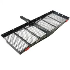 Collapsible Hitch Tray Luggage Rack Basket - Image 1
