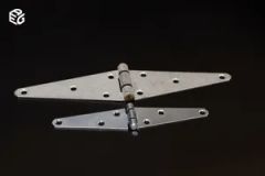 Factory Direct 6" Strap Hinge - 2.7mm Mechanically Galvanized Steel - Image 4