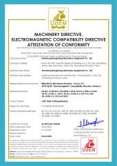 CE certificate from Shandong Bangzheng Machinery Equipment Co., Ltd.
