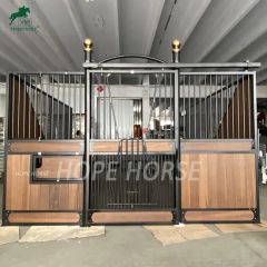 Safe and Permanent Galvanized Horse Stable Panel Stall Horse Stall Equipment - Image 4
