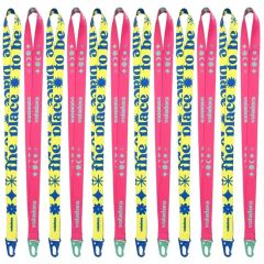Print Keychain Neck Personalized Lanyards Custom Breakaway Sublimation Nylon Polyester Lanyards with Logo Custom Gift Lanyard - Image 1