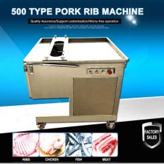 Commercial Sausage Slicer Bacon Cutting Rib Cutter Steak Bone Meat Processing Machine - Image 2