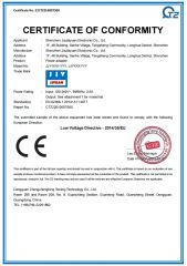 CE-LVD certificate from Shenzhen Jiajiayuan Electronic Co., Ltd.