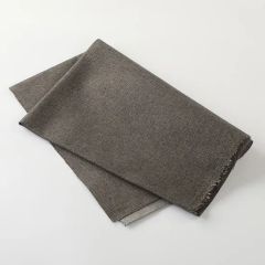 Chinese Inventory Plain Linen Polyester Blended Fabric Sofa Plain Linen Fabric - Image 5