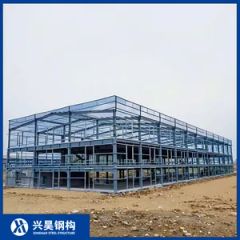 Customized Prefabricated Warehouse Workshop Hangar Factory Shed Steel Structure Building - Image 4