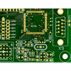 Printed Circuit Board, 0.5 mm Color Green Material FR4 Type Single Side Layer Count 6 Layers Thickness 0.5 mm, 1.0mm Board Type Double - Image 1