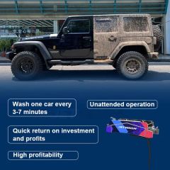 Double Arms Factory Sale Self Service Automatic Car Wash Multiple Accessories Included Six Air Dryers and High Pressure Cleaners Car Washing Machine - Image 6