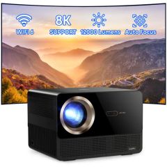 Smart WiFi 3D LCD Video Full HD 1080P LED Beamer Home Theater Projector 4K Proyector - Image 1
