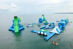 Commercial Inflatable Floating Island Water Park - Guangzhou Rainbow Inflatables Ltd.
