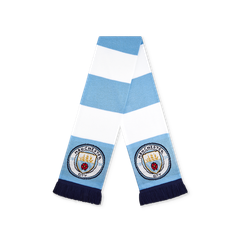 Manchester City Crest 9 Bar Scarf - Image 1