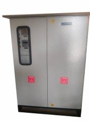 Panel Automation Cabinet Color Grey Shape Rectangle Material Mild Steel Mount Type Floor Mount Surface Finish Powder - Image 1