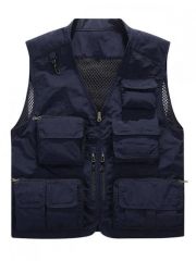 Winter Fleece Fishing Hiking Utility Vest - Image 3