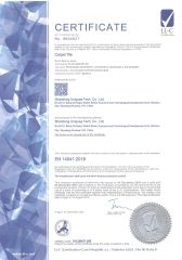 CE certificate from Hefei Dongfang Qifu Carpet Co., Ltd.