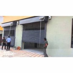 Full Height Motorized Rolling Shutter Style Full Height Position ...